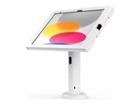 Compulocks iPad 10.9" 10th Gen Swell Enclosure Tilting Stand 8" - Monteringssett (hus, stangstativ) - for nettbrett - hvit - skjermstørrelse: 8" - overflatemonterbar - for Apple 10.9-inch iPad Wi-Fi, Wi-Fi + Cellular TCDP01W209SWLW