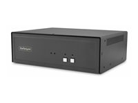 StarTech.com - KVM / lyd / USB-svitsj - 2 x KVM/lyd/USB - 1 lokalbruker - stasjonær - TAA-samsvar CK4-PM202C