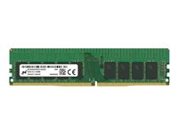 Micron - DDR4 - modul - 32 GB - DIMM 288-pin - 3200 MHz / PC4-25600 - CL22 - 1.2 V - ikke-bufret - ECC MTA18ASF4G72AZ-3G2F1R