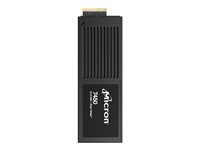 Micron 7450 PRO - SSD - Enterprise - kryptert - 7.68 TB - intern - E1.S - PCIe 4.0 (NVMe) - TCG Opal Encryption 2.0, Self-Encrypting Drive (SED) MTFDKCE7T6TFR-1BC15ABYYR