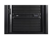 APC Smart-UPS 1000VA LCD RM - UPS (kan monteres i rack) - AC 220/230/240 V - 700 watt - 1000 VA - Ethernet 10/100, RS-232, USB - utgangskontakter: 4 - 2U - svart - med APC SmartConnect - for P/N: AR4018SPX432, AR4024SP, AR4024SPX429, AR4024SPX431, AR4024SPX432, NBWL0356A SMT1000RMI2UC