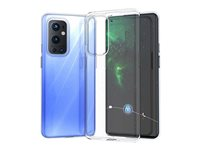 Insmat Crystal - Baksidedeksel for mobiltelefon - termoplast-polyuretan (TPU) - klarglass - for OnePlus 9 Pro 650-1877