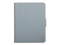 Targus VersaVu - Lommebok for nettbrett - 360-roterende - polyuretan, termoplast-polyuretan (TPU) - sølv - 10.9" - for Apple 10.9-inch iPad (10. generasjon) THZ93511GL