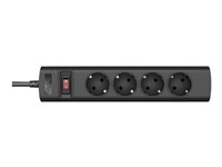 APC UPS Power Strip PZ42IZ-GR - Flerkoplingslist (rackmonterbar/ekstern) - AC 230 V - 2500 watt - inngang: IEC 60320 C14 - utgangskontakter: 4 (power CEE 7/3) - 1.5 m kabel - for P/N: SMC1000IC, SMT750RMI2UC PZ42IZ-GR