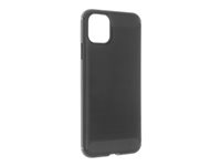 Insmat C&S Style - Baksidedeksel for mobiltelefon - kullstoff-fiber - 6.1" - for Apple iPhone 11 650-1780