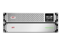 APC Smart-UPS On-Line 1000VA - UPS (kan monteres i rack) (høy tetthet) - AC 220/230 V - 900 watt - 1000 VA - litiumion - utgangskontakter: 8 - 4U - 1.83 m kabel - svart, sølv SRTL1000RM4UXLI-NC