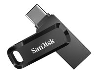 SanDisk Ultra Dual Drive Go - USB-flashstasjon - 32 GB - USB 3.1 Gen 1 / USB-C SDDDC3-032G-G46