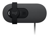 Logitech BRIO 105 - Nettkamera - farge - 2 MP - 1920 x 1080 - 1080p, 720p - lyd - USB 960-001592