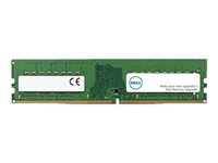 Dell - DDR4 - modul - 4 GB - DIMM 288-pin - 3200 MHz / PC4-25600 - 1.2 V - ikke-bufret - ikke-ECC - Oppgradering AB371020