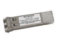 NETGEAR ProSafe AGM732F - SFP (mini-GBIC) transceivermodul - 1GbE - 1000Base-LX - LC-enkeltmodus - opp til 10 km - for NETGEAR GSM7224, M4300-28G-PoE+ AGM732F