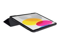 OtterBox Symmetry Series 360 Elite - Lommebok for nettbrett - polykarbonat, syntetisk gummi - lærd - for Apple 10.9-inch iPad (10. generasjon) 77-90370