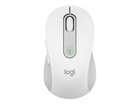 Logitech Signature M650 L LEFT - Mus - stor størrelse - venstrehendt - optisk - 5 knapper - trådløs - 2.4 GHz, Bluetooth - Logitech Logi Bolt USB-mottaker - elfenbenshvit 910-006240