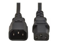 Eaton Tripp Lite Series - Strømkabel - IEC 60320 C14 til power IEC 60320 C13 - 250 V - 10 A - 3 m - svart - Europa - for P/N: B020-U16-19-IPF, B020-U16-19-IPG, B020-U16-19-KF, B020-U16-19-KG P004-03M-EU