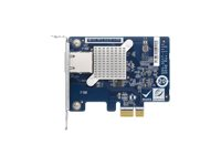 QNAP QXG-5G1T-111C - Nettverksadapter - PCIe 2.0 lav profil - 5GBase-T x 1 - for QNAP TDS-16489U R2, TS-1273, 1277, 473, 677, 873, 877, 977, TVS-2472, 473, 673, 872, 873 QXG-5G1T-111C