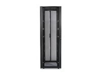 APC NetShelter SX Enclosure with Sides - Rack - svart - 42U AR3150