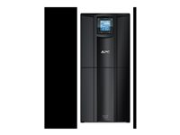 APC Smart-UPS C 3000VA LCD - UPS - AC 230 V - 2100 watt - 3000 VA - USB - utgangskontakter: 7 - svart SMC3000I