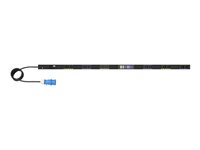 Eaton Managed Rack PDU EVMAF132A - G4 - strømfordelerenhet (kan monteres i rack) - AC 200-240 V - 7400 watt - enkeltfase - inngang: IEC 60309 32A - utgangskontakter: 24 (12 x IEC 60320 C13, 12 x IEC 60320 C39) - 0U - 3 m kabel - svart EVMAF132A