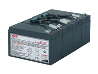 APC Replacement Battery Cartridge #8 - UPS-batteri - blysyre - svart - for P/N: SU1400RM, SU1400RMBX120, SU1400RMI, SU1400RMX106, SU1400RMX176, SU1400RMX93 RBC8