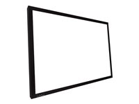 Multibrackets M Framed Projection Screen Deluxe - Projeksjonsskjerm - 135" (343 cm) - 16:9 - Matte White - svart 7350022732971