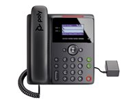 HP Poly Edge B10 - VoIP-telefon med anrops-ID/samtale venter - 5-veis anropskapasitet - SIP, SDP - 8 linjer - svart 84C19AA#ABB