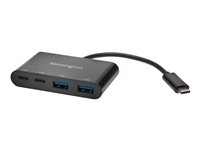 Kensington CH1000 - Hub - 2 x USB 3.1 + 2 x USB-C - stasjonær K39124EU