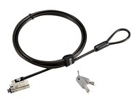 Kensington Slim NanoSaver 2.0 Keyed Laptop Lock - Sikkerhetskabellås - 1.8 m K65021WW