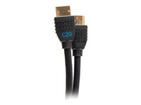 C2G 12ft 8K HDMI Cable with Ethernet - Performance Series Ultra High Speed - Ultra High Speed - HDMI-kabel med Ethernet - HDMI hann til HDMI hann - 3.6 m - svart - 8 K 60 Hz (7680 x 4320) støtte, 4 K 120 Hz (4096 x 2160) støtte, 10K-støtte C2G10456