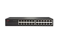 APC 24 Port 10/100 Ethernet Switch - Switch - 24 x 10/100 - rackmonterbar - for P/N: AR3106SP, SCL400RMJ1U, SCL500RMI1UC, SCL500RMI1UNC, SMTL1000RMI2UC, SMTL750RMI2UC AP9224110