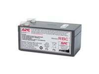 APC Replacement Battery Cartridge #47 - UPS-batteri - 1 x batteri - blysyre - 3200 mAh - svart - for P/N: BE325, BE325-CN, BE325-FR, BE325-GR, BE325-IT, BE325-LM, BE325R, BE325R-CN, BE325-UK RBC47