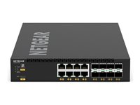 NETGEAR M4350 Series M4350-8X8F - Switch - L3 - Styrt - 8 x 10/100/1000/2.5G/5G/10GBase-T + 8 x 1 Gigabit / 10 Gigabit SFP+ - front til bakside-luftflyt - rackmonterbar XSM4316-100NES