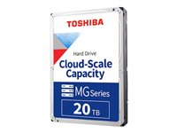 Toshiba MG10 Series MG10ACA20TE - Harddisk - Enterprise - 20 TB - intern - 3.5" - SATA 6Gb/s - 7200 rpm - buffer: 512 MB MG10ACA20TE