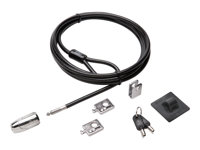 Kensington Desktop and Peripherals Locking Kit 2.0 - Master Keyed - System, sikkerhetssett - 2.44 m K64425EUM