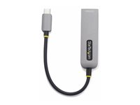 StarTech.com 2.5GbE USB-C to Ethernet Adapter - Nettverksadapter - USB-C 3.2 Gen 1 / Thunderbolt 3 - 10M/100M/1G/2,5 Gigabit Ethernet + USB-C 3.2 Gen 1 - romgrå 2GPD3-USB-C-ETHERNET