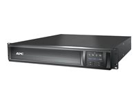 APC Smart-UPS X SMX1500RM2UC - UPS (rackmonterbar/ekstern) - AC 120 V - 1350 watt - 1500 VA - Ethernet, USB, serial - utgangskontakter: 8 SMX1500RM2UC