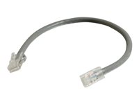 C2G Cat5e Non-Booted Unshielded (UTP) Network Patch Cable - Koblingskabel - RJ-45 (hann) til RJ-45 (hann) - 5 m - UTP - CAT 5e - flertrådet, uniboot - grå 83005