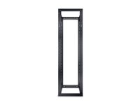 APC NetShelter 4 Post Open Frame Rack - Rack - svart - 44U - for P/N: SUA5000RMI5U AR204A