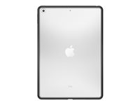 OtterBox React Series ProPack - Baksidedeksel for nettbrett - polykarbonat, syntetisk gummi - svart krystall - 10.2" - for Apple 10.2-inch iPad (7. generasjon, 8. generasjon, 9. generasjon) 77-80707