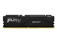 Kingston FURY Beast - DDR5 - modul - 32 GB - DIMM 288-pin - 5200 MHz / PC5-41600 - CL40 - 1.25 V - ikke-bufret - on-die ECC KF552C40BB-32