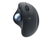 Logitech Ergo Series ERGO M575 - Styrekule - optisk - 5 knapper - trådløs - Bluetooth 5.0 LE, 2.4 GHz - USB trådløs mottaker - grafitt 910-005872