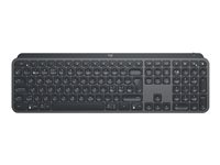 Logitech MX Keys for Business - Tastatur - bakbelysning - trådløs - Bluetooth, 2.4 GHz - QWERTY - Pan Nordic - grafitt 920-010249