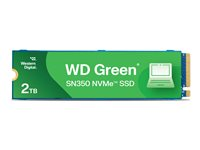 WD Green SN350 NVMe SSD WDS200T3G0C - SSD - 2 TB - intern - M.2 2280 - PCIe 3.0 x4 (NVMe) WDS200T3G0C