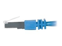 C2G Cat5e Booted Shielded (STP) Network Patch Cable - Koblingskabel - RJ-45 (hann) til RJ-45 (hann) - 10 m - STP - CAT 5e - formstøpt - blå 83781