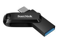 SanDisk Ultra Dual Drive Go - USB-flashstasjon - 64 GB - USB 3.1 Gen 1 / USB-C SDDDC3-064G-G46