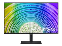 Samsung ViewFinity S6 S32A600UUP - S60UA Series - LED-skjerm - QHD - 32" - HDR LS32A600UUPXEN