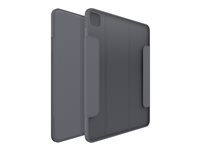 OtterBox Symmetry Series - Lommebok for nettbrett - polykarbonat, syntetisk gummi - tordenvær (klar/mørk grå) - for Apple 13-inch iPad Pro M4 Wi-Fi, M4 Wi-Fi + Cellular 77-95261
