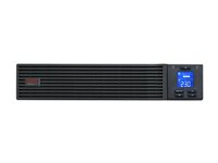 APC Easy UPS SRV SRVPM2KRIL - UPS (kan monteres i rack) - AC 230 V - 1600 watt - 2000 VA - uten batteri - RS-232, USB - utgangskontakter: 4 - 2U SRVPM2KRIL