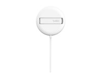 Belkin BoostCharge Pro - Trådløs ladepute - magnetisk - 15 watt - Fast Charge - hvit WIA011HQWH