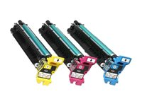 Epson - Gul, cyan, magenta - fotolederenhet - for AcuLaser C9200D3TNC, C9200DN, C9200DTN, C9200N, C9200TN C13S051175CP