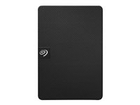 Seagate Expansion STKM4000400 - Harddisk - 4 TB - ekstern (bærbar) - USB 3.0 - svart - med Seagate Rescue Data Recovery STKM4000400