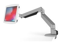 Compulocks iPad Pro 12.9" (3 - 6th Gen) Space Enclosure Articulating Arm Mount - Innhegning - Tyverisikker - for nettbrett - låsbar - høyverdig aluminium - hvit - skjermstørrelse: 12.9" - for Apple 12.9-inch iPad Pro (3. generasjon, 4. generasjon, 5. generasjon, 6. generasjon) 660REACH299PSENW